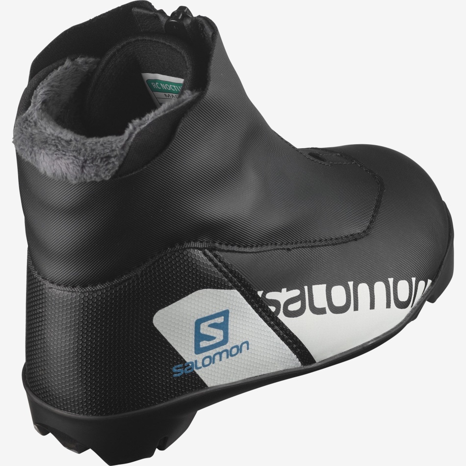 Junior-Kids' Classic Nordic Boots Rc Black-Process Blue - Image 2