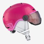 Junior-Kids' Helmet Grom Visor Glossy-Pink