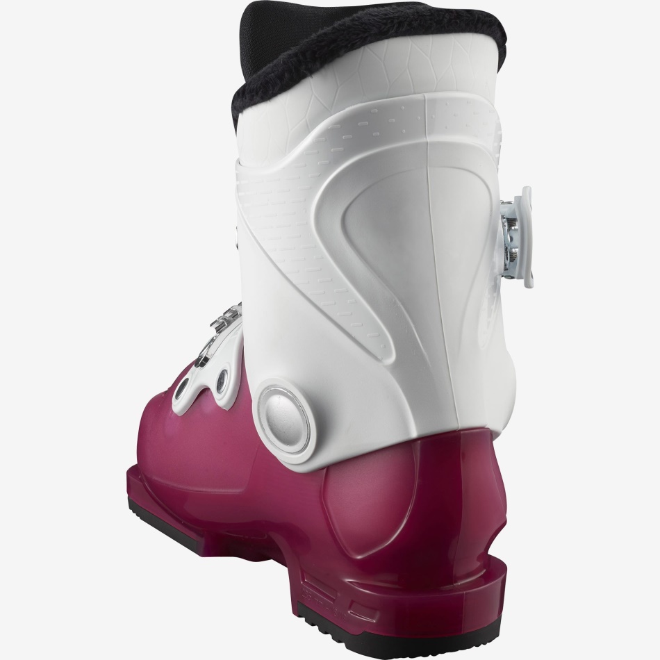 Junior-Kids' On-Piste Boots T2 Rt Girly Rose Violet-White - Image 5