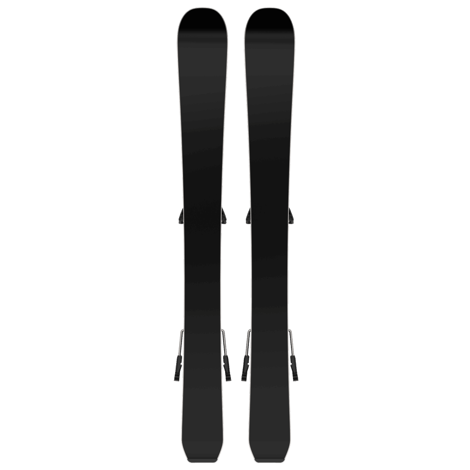Junior-Kids' On-Piste Ski Package T1 Xs (And C5) White-Multicolor - Image 3