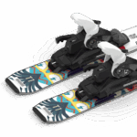 Junior-Kids' On-Piste Ski Package T1 Xs (And C5) White-Multicolor - Image 5