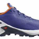 Junior-Kids' Shoes Alphacross Blast Blue-White-Vibrant Orange