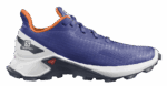 Junior-Kids' Shoes Alphacross Blast Blue-White-Vibrant Orange