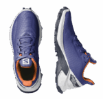 Junior-Kids' Shoes Alphacross Blast Blue-White-Vibrant Orange - Image 5
