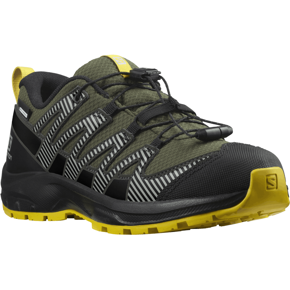 Junior-Kids' Shoes Xa Pro V8 Climasalomon™ Waterproof Olive Nigh - Image 2