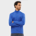 Men's Full Zip Midlayer Jacket Essential Lightwarm Nautical Blue