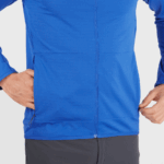 Men's Full Zip Midlayer Jacket Essential Lightwarm Nautical Blue - Image 3