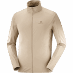 Men's Full Zip Midlayer Jacket Essential Lightwarm Roasted Cashew - Image 4