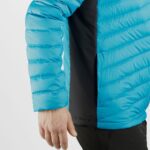 Men's Full Zip Midlayer Jacket Essential Xwarm Down Barrier Reef - Image 9