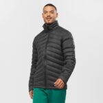 Men's Full Zip Midlayer Jacket Essential Xwarm Down Black - Image 2