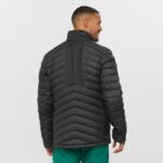 Men's Full Zip Midlayer Jacket Essential Xwarm Down Black - Image 3