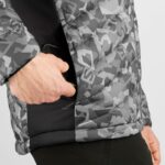 Men's Full Zip Midlayer Jacket Essential Xwarm Down Black-Ao - Image 7