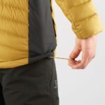 Men's Full Zip Midlayer Jacket Essential Xwarm Down Cumin-Black - Image 6