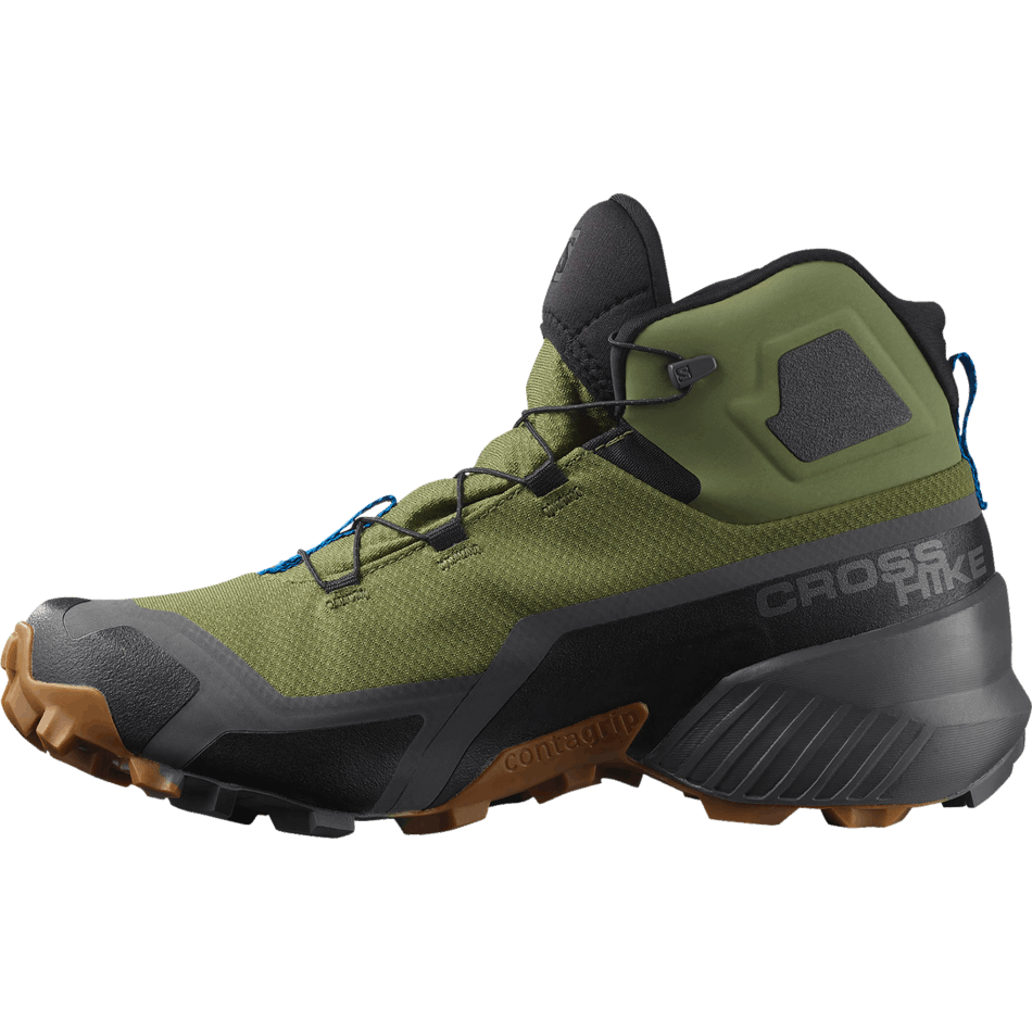 Men's Hiking Boots Cross Hike Mid Gore-Tex Olivine-Magnet-Gum1A - Image 5