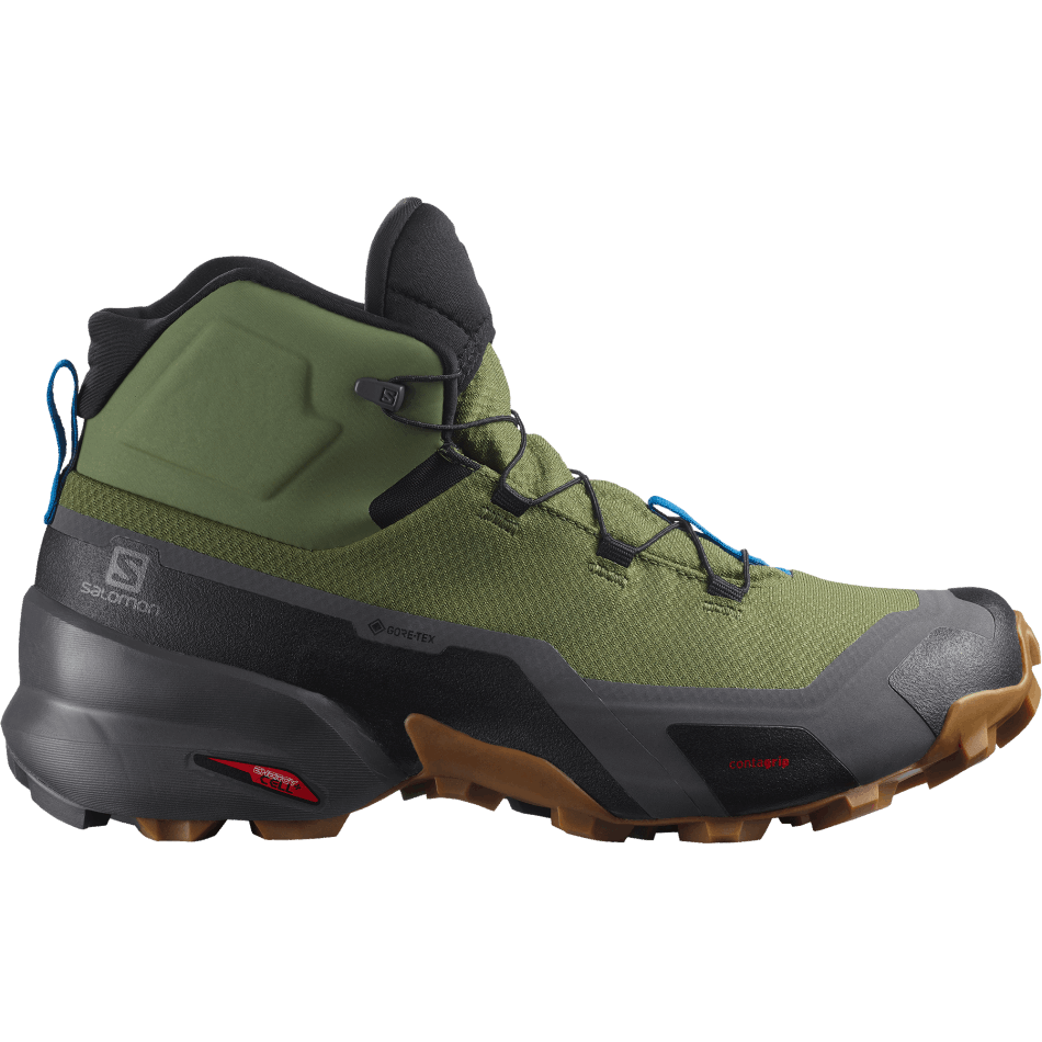 Men's Hiking Boots Cross Hike Mid Gore-Tex Olivine-Magnet-Gum1A - Image 1
