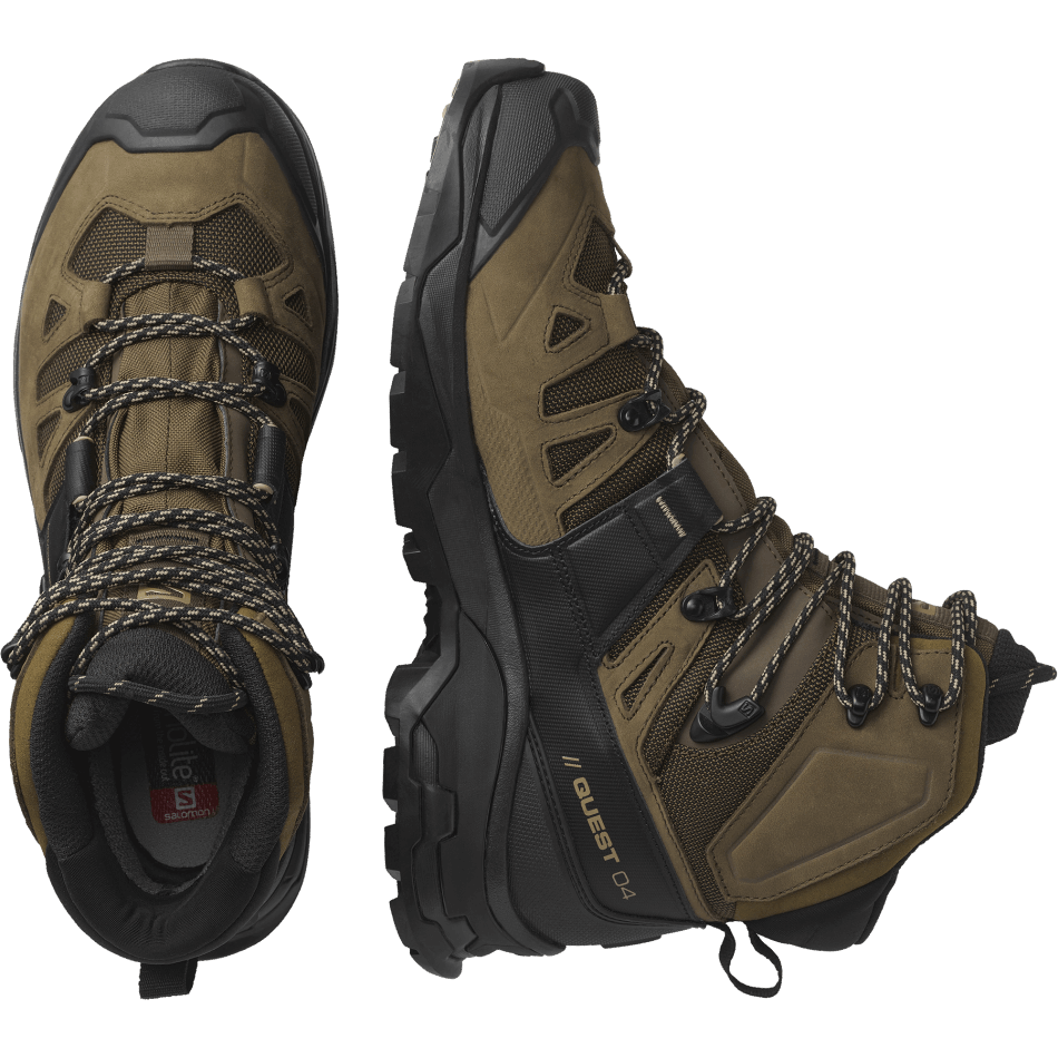 Men's Hiking Boots Quest 4 Gore-Tex Desert Palm-Black-Kelp - Image 6