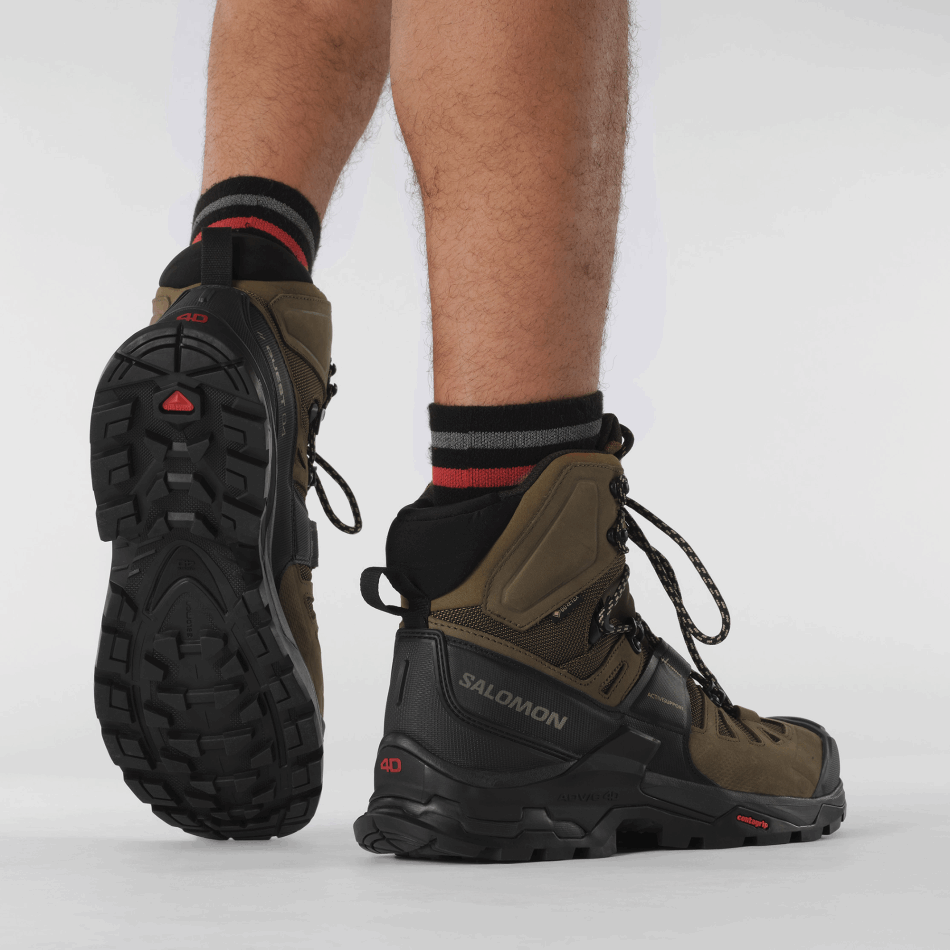 Men's Hiking Boots Quest 4 Gore-Tex Desert Palm-Black-Kelp - Image 8