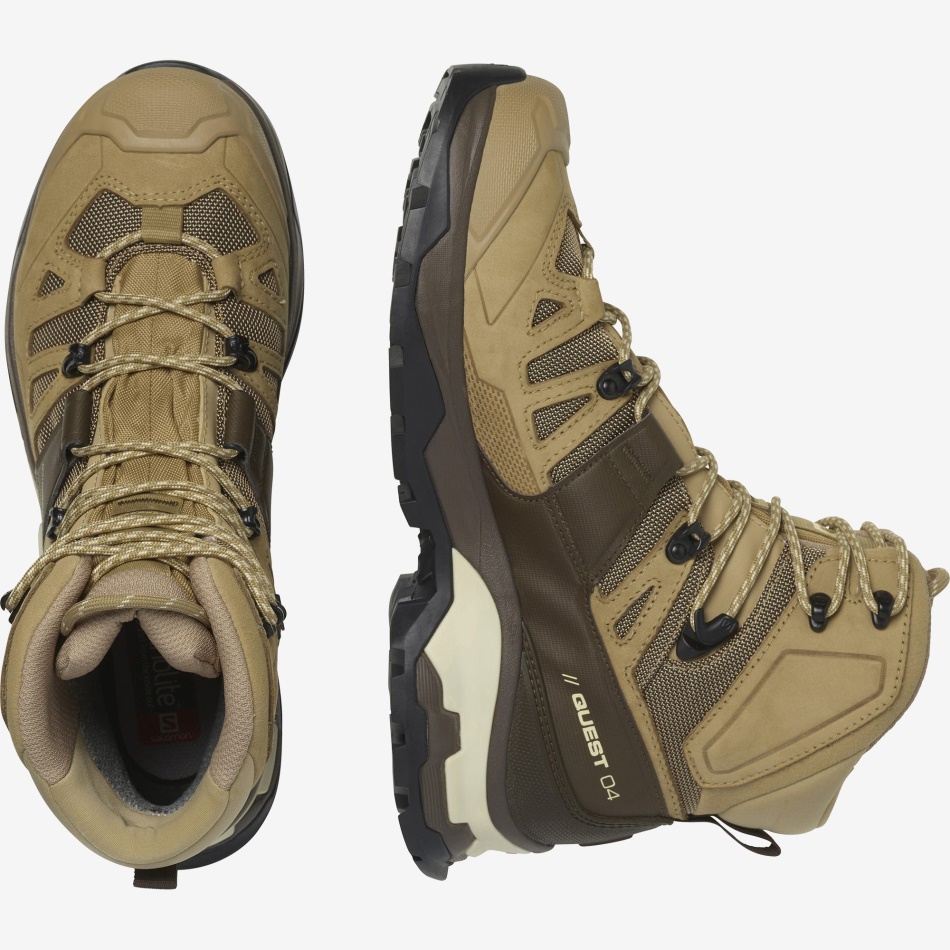 Men's Hiking Boots Quest 4 Gore-Tex Kelp-Wren-Bleached Sand - Image 6