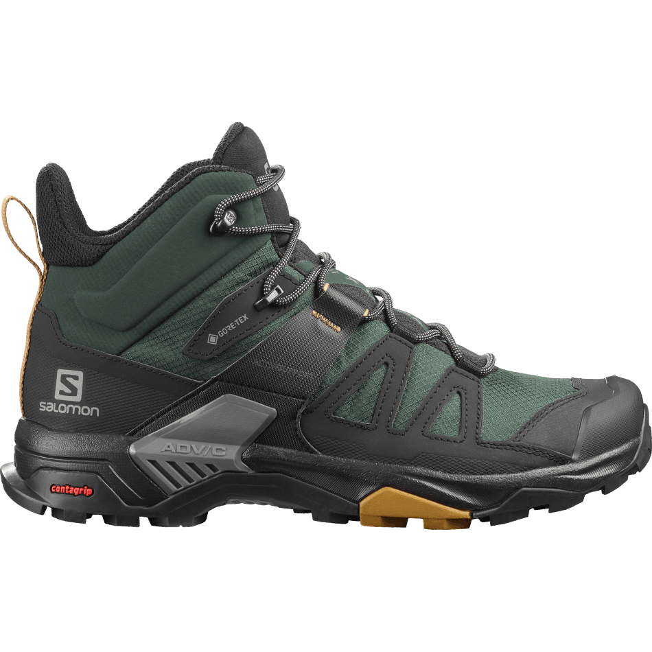 Men's Hiking Boots X Ultra 4 Mid Gore-Tex Green Gables-Black-Cumin - Image 1