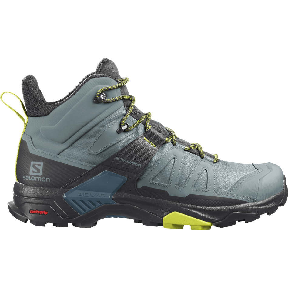 Men's Hiking Boots X Ultra 4 Mid Gore-Tex Trooper-Black-Primrose - Image 1