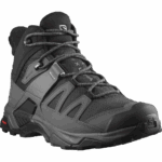Men's Hiking Boots X Ultra 4 Mid Wide Gore-Tex Black-Magnet-Pearl Blue - Image 2