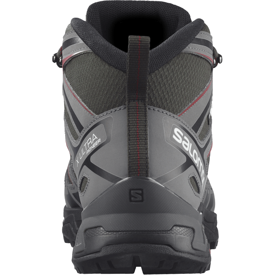 Men's Hiking Boots X Ultra Pioneer Mid Climasalomon™ Waterproof Biking Red - Image 3