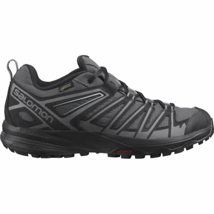 Men's Hiking Shoes X Crest Gore-Tex Magnet-Black-Quiet Shade