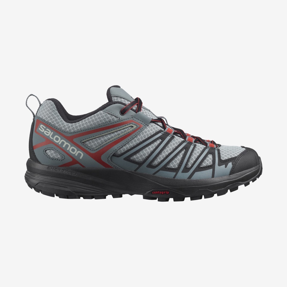 Men's Hiking Shoes X Crest Lead-Stormy Weather-Bossa Nova - Image 1