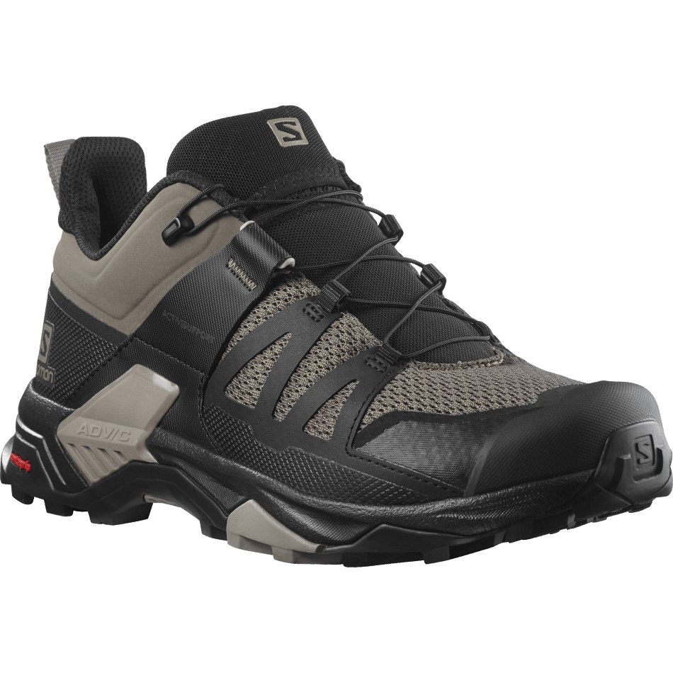 Men's Hiking Shoes X Ultra 4 Bungee Cord-Black-Vintage Khaki - Image 2
