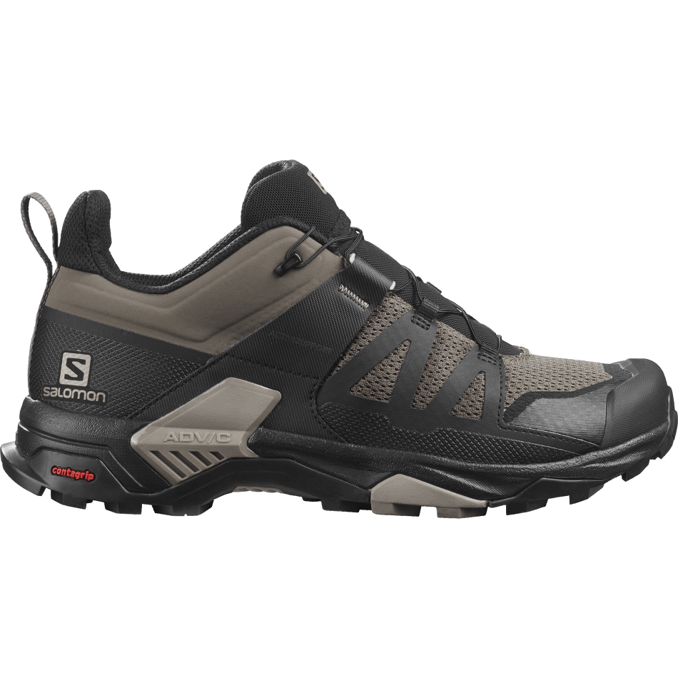 Men's Hiking Shoes X Ultra 4 Bungee Cord-Black-Vintage Khaki - Image 1