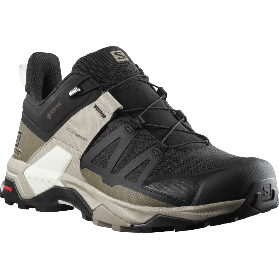 Men's Hiking Shoes X Ultra 4 Gore-Tex Black-Vintage Khaki-Vanilla Ice - Image 2