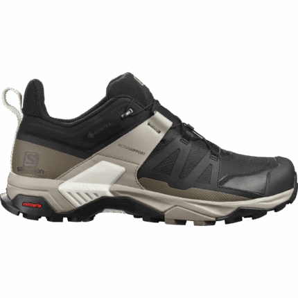 Men's Hiking Shoes X Ultra 4 Gore-Tex Black-Vintage Khaki-Vanilla Ice