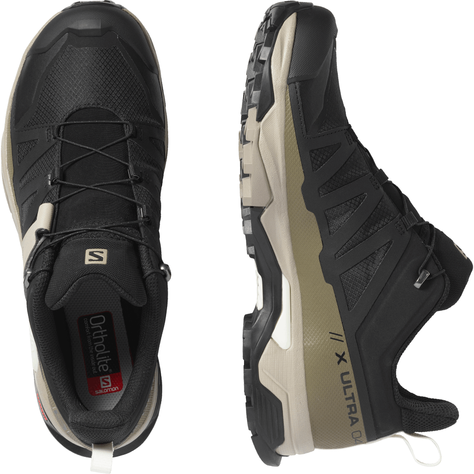 Men's Hiking Shoes X Ultra 4 Gore-Tex Black-Vintage Khaki-Vanilla Ice - Image 6