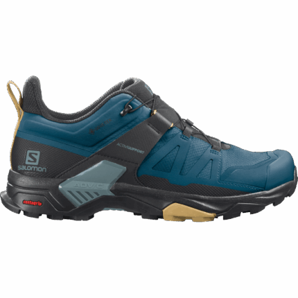 Men's Hiking Shoes X Ultra 4 Gore-Tex Legion Blue-Black-Fall Leaf