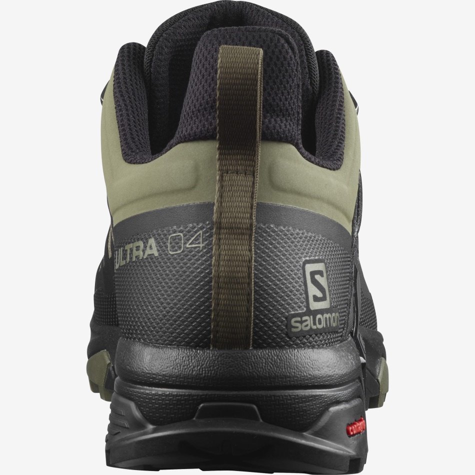 Men's Hiking Shoes X Ultra 4 Wide Gore-Tex Green-Black-Olive Night - Image 3