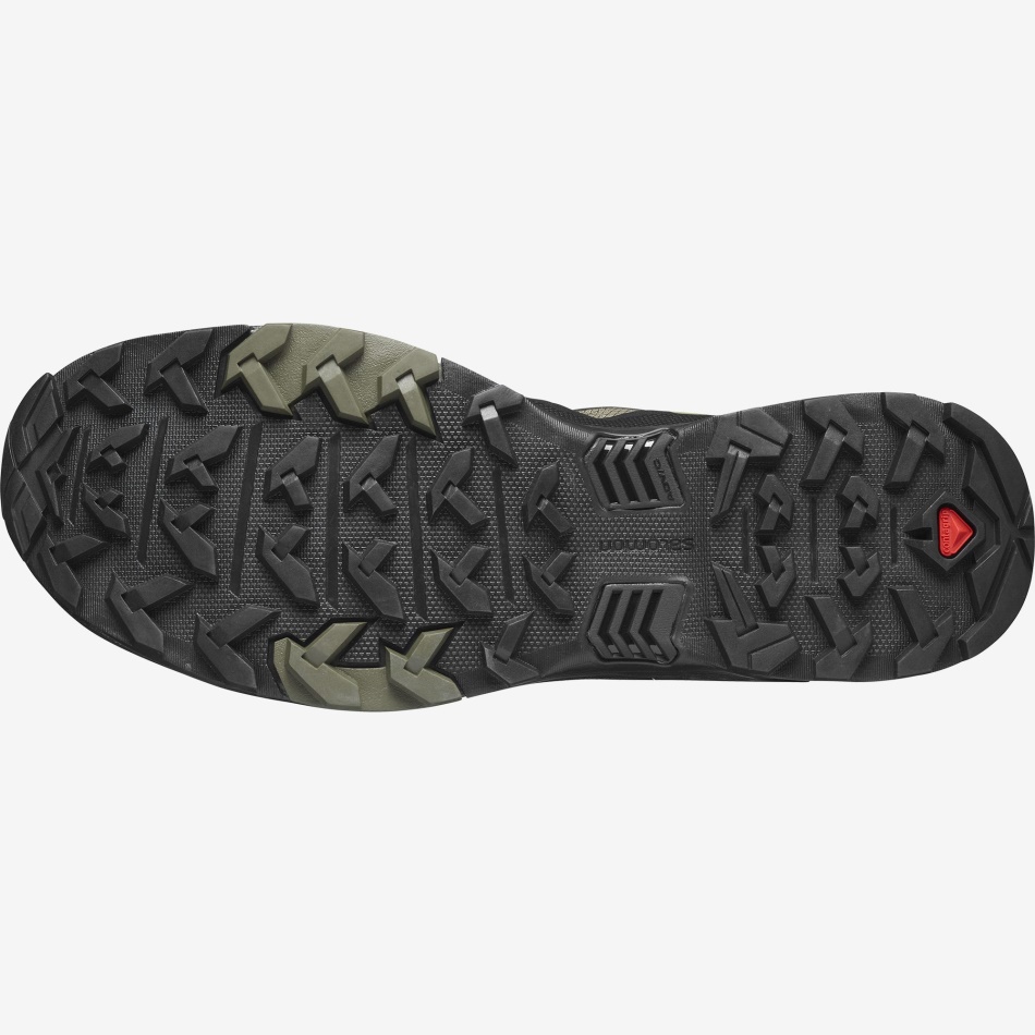 Men's Hiking Shoes X Ultra 4 Wide Gore-Tex Green-Black-Olive Night - Image 4