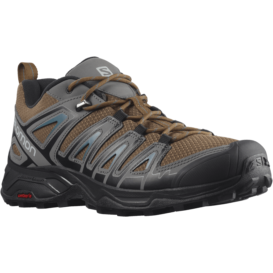 Men's Hiking Shoes X Ultra Pioneer Toffee-Quiet Shade-Mallard Blue - Image 2