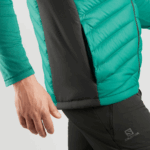 Men's Hooded Down Jacket Essential Xwarm Down Pacific-Black - Image 4