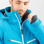 Men's Insulated Hooded Jacket Brilliant Barrier Reef - Image 4
