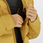 Men's Insulated Hooded Jacket Essential Xwarm Insulated Cumin - Image 4