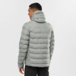 Men's Insulated Hooded Jacket Essential Xwarm Insulated Sedona Sage - Image 3