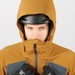 Men's Insulated Hooded Jacket Highland Bronze Brown-Cumin - Image 5