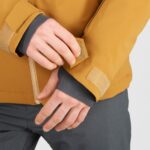 Men's Insulated Hooded Jacket Highland Bronze Brown-Cumin - Image 8