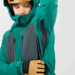 Men's Insulated Hooded Jacket Highland Pacific-Ebony - Image 5