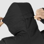 Men's Insulated Hooded Jacket Snowshelter Black-Heather - Image 5