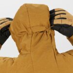 Men's Insulated Hooded Jacket Snowshelter Bronze Brown-Cumin-Heather - Image 4