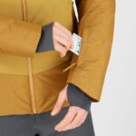 Men's Insulated Hooded Jacket Snowshelter Bronze Brown-Cumin-Heather - Image 6