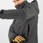 Men's Insulated Hooded Jacket Stance Cargo Black-Heather - Image 6