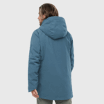 Men's Insulated Hooded Jacket Stance Cargo Mallard Blue-Heather - Image 2