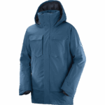 Men's Insulated Hooded Jacket Stance Cargo Mallard Blue-Heather - Image 3
